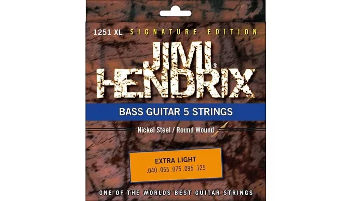 Комплект струн для бас-гитары Jimi Hendrix 1251 XL