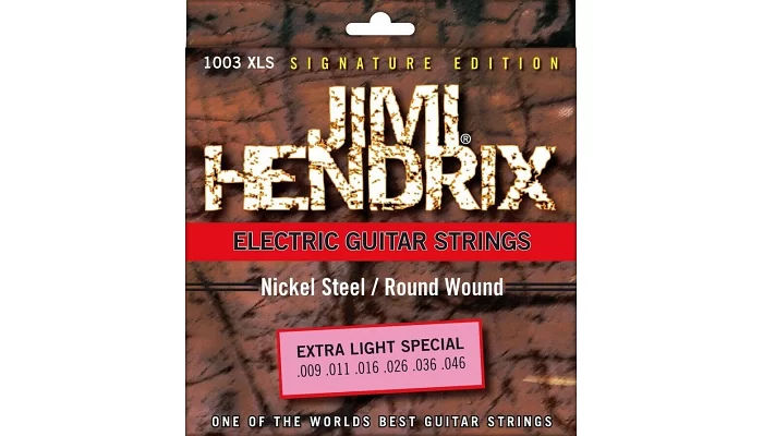 Комплект струн для электрогитары Jimi Hendrix 1003 XLS