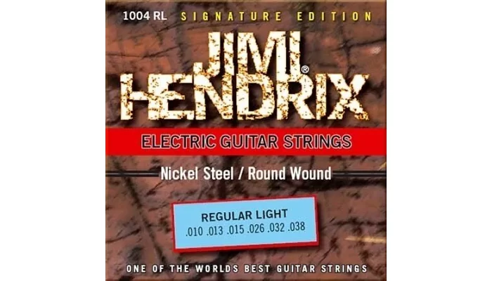 Комплект струн для электрогитары Jimi Hendrix 1004 RL