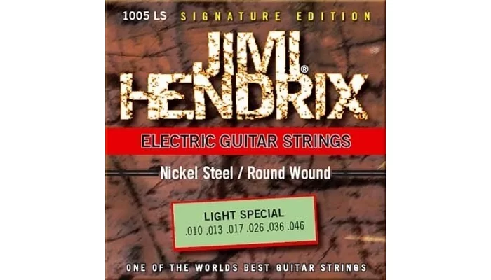 Комплект струн для электрогитары Jimi Hendrix 1005 LS