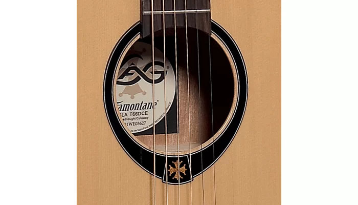 Акустическая гитара Lag Tramontane T66DC, фото № 3