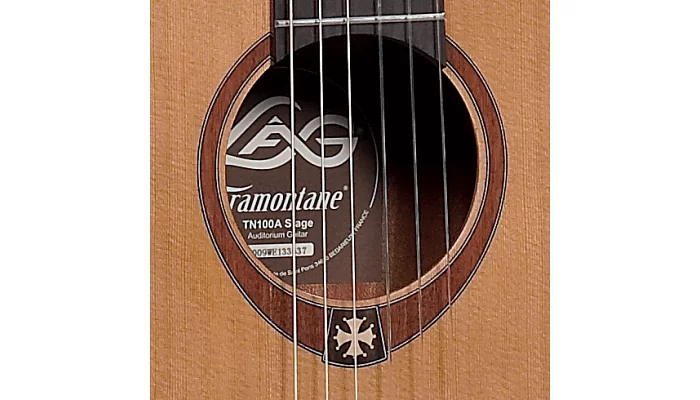 Електроакустична гітара з нейлоновими струнами Lag Tramontane TN100ACE, фото № 4