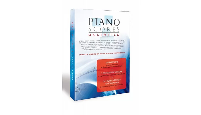 Программное обеспечение Prodipe Piano Scores Unlimited Vol 1. - Classic, фото № 1