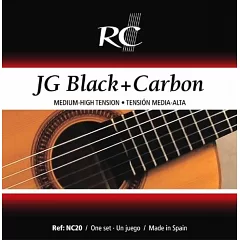Комплект струн для класичної гітари Royal Classics NC20, BLACK AND CARBON