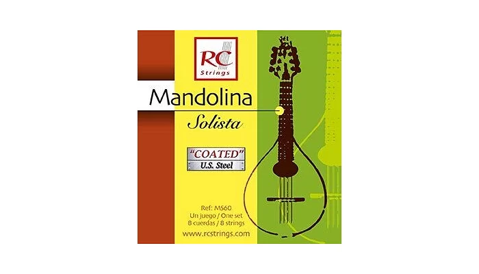 Комплект струн для мандолины Royal Classics MS60 Soloist mandolin
