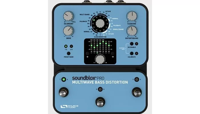 Бас-гитарная педаль эффектов Source Audio SA141 Soundblox Pro Multiwave Bass Distortion, фото № 2