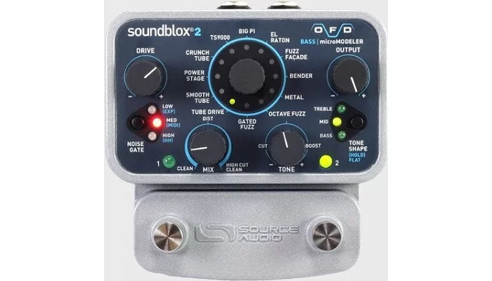 Бас-гитарная педаль эффектов Source Audio SA228 Soundblox 2 OFD Bass Micromodeler, фото № 2