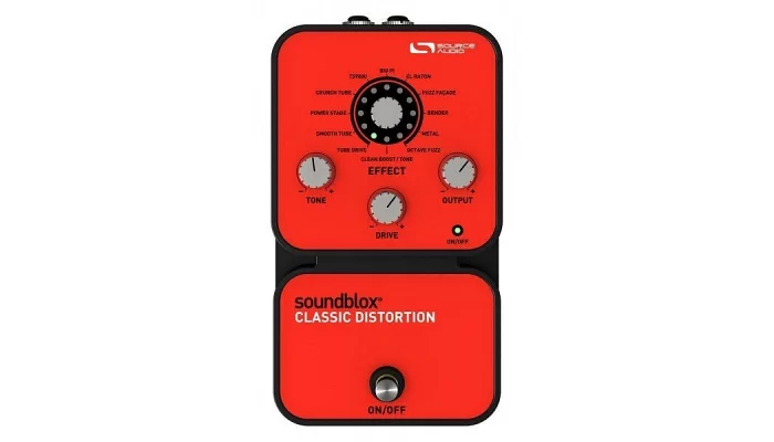 Педаль эффектов для электрогитар Source Audio SA124 Soundblox Classic Distortion, фото № 1