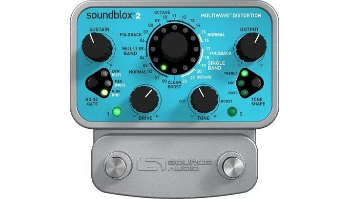 Гітарна педаль ефектів Source Audio SA220 Soundblox 2 Multiwave Distortion, фото № 1