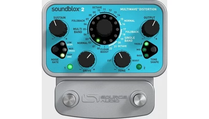 Гітарна педаль ефектів Source Audio SA220 Soundblox 2 Multiwave Distortion, фото № 2