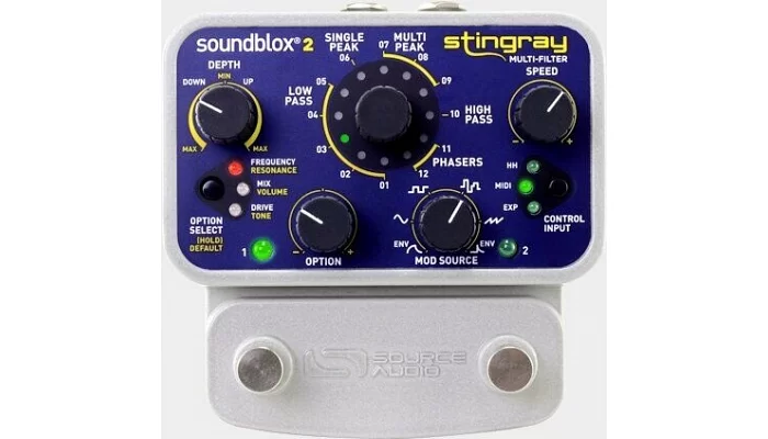 Гитарная педаль эффектов Source Audio SA224 Soundblox 2 Stingray Multi-Filter, фото № 2