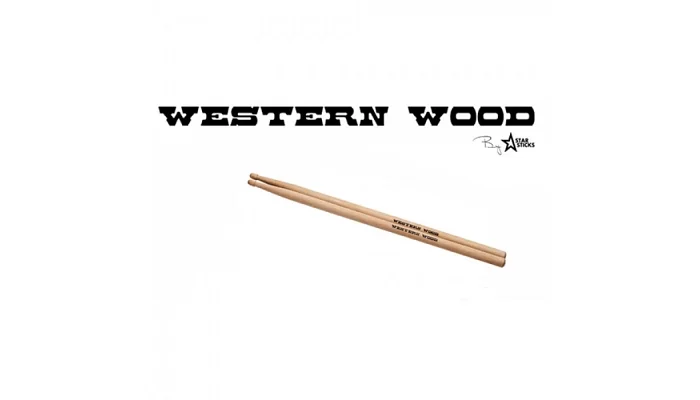 Барабанные палочки StarSticks Western Wood Hornbeam 5A Hybrid, фото № 1