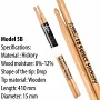 Барабанні палички StarStiks Select Hickory 5B