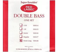 Комплект струн для контрабаса Super-Sensitive Red Label SS8108 (Extra Long)