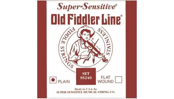Комплект струн для скрипки Super-Sensitive Old Fiddler Line SS2407 (4/4)