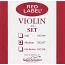 Комплект струн для скрипки Super-Sensitive Red Label SS2107 (Medium)