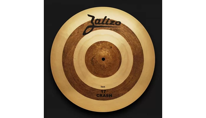Тарелка для барабанов Zalizo Crash 17 Dark-series, фото № 2