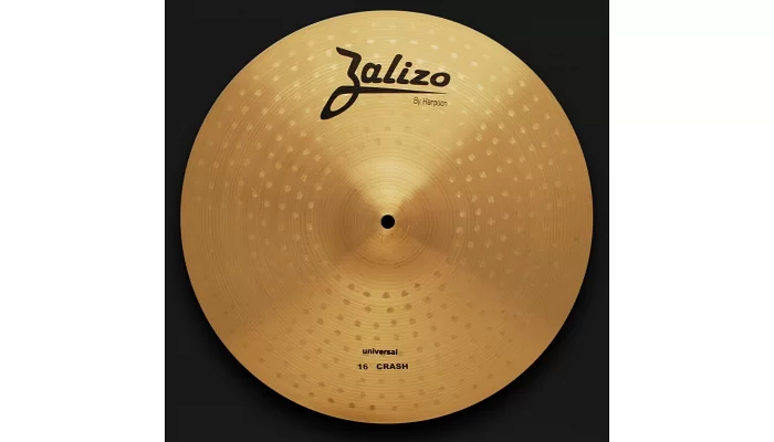 Тарелка для барабанов Zalizo Thin Crash 16 D-series (Universal), фото № 2