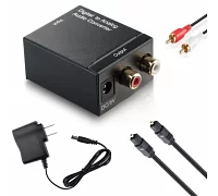 Цифровий аудіо конвертер оптика в аналог EMCORE AVCom (Optical to RCA)
