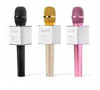 Бездротовий блютуз караоке мікрофон TMG Q9 (USB, FM, AUX, Bluetooth)