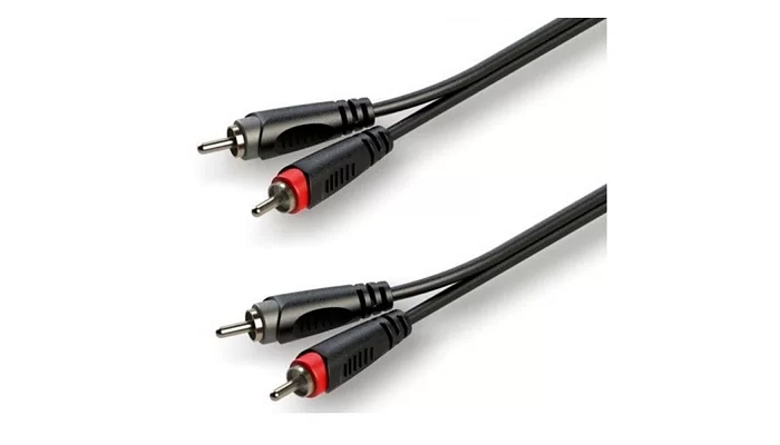 Готовий аудіокабель Roxtone RACC130L6, 2х1x0.14 кв. мм, вн. діаметр 4x8 мм, 6 м