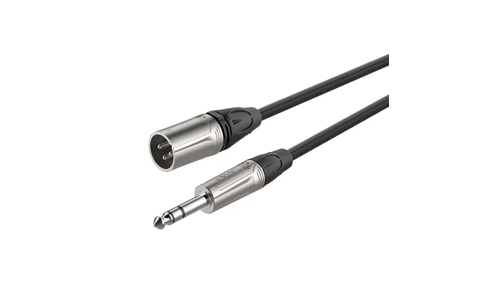 Готовый микрофонный кабель Roxtone DMXJ260L5, 2x0.22 кв.мм, вн.диаметр 6 мм, 5 м