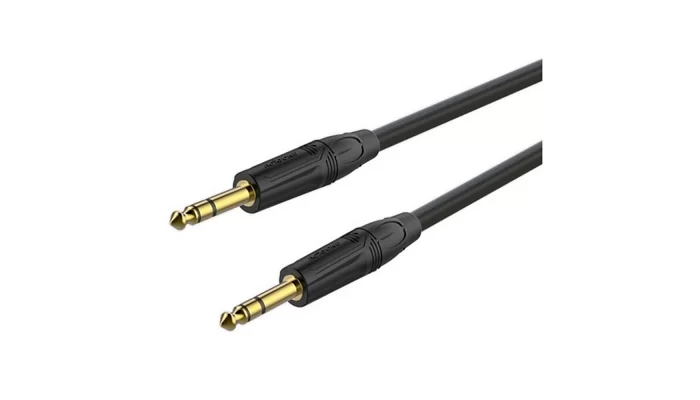 Готовий мікрофонний кабель Roxtone GMJJ200L3, 2x0.30 кв.мм, вн.діаметр 6.5 мм, 3 м