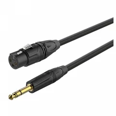 Готовый микрофонный кабель Roxtone GMXJ220L3, 2x0.30 кв.мм, вн.диаметр 6.5 мм, 3 м