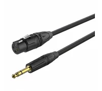 Готовий мікрофонний кабель Roxtone GMXJ220L5, 2x0.30 кв.мм, вн.діаметр 6.5 мм, 5 м