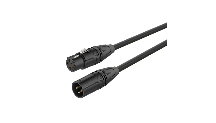 Готовий мікрофонний кабель Roxtone GMXX200L1, 2x0.22 кв.мм, вн.діаметр 6.5 мм, 1 м