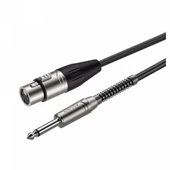 Готовий мікрофонний кабель Roxtone SMXJ210L10, 2x0.22 кв.мм, вн.діаметр 6 мм, 10 м