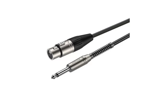 Готовий мікрофонний кабель Roxtone SMXJ210L10, 2x0.22 кв.мм, вн.діаметр 6 мм, 10 м
