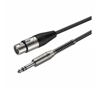 Готовый микрофонный кабель Roxtone SMXJ220L5, 2x0.22 кв.мм, вн.диаметр 6 мм, 5 м