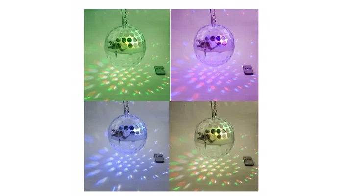 Світловий LED прилад New Light VS-75 LED GLASS BALL, фото № 2
