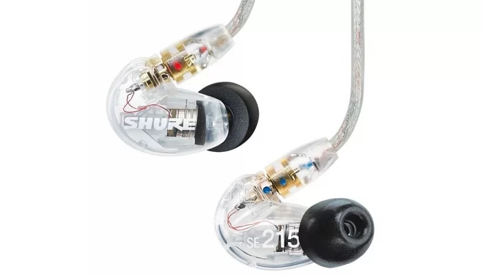 Вакуумні навушники SHURE SE215-CL-EFS, фото № 1