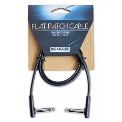Інструментальний патч-кабель для гітарних педалей ROCKBOARD RBOCABPC F60 BLK FLAT PATCH CABLE