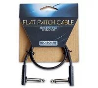 Инструментальный патч-кабель для гитарных педалей ROCKBOARD RBOCABPC F30 BLK FLAT PATCH CABLE