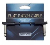 Інструментальний патч-кабель для гітарних педалей ROCKBOARD RBOCABPC F5 BLK FLAT PATCH CABLE