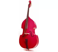 Контрабас STENTOR 1950LCRD Harlequin Rockabilly Double Bass 3/4 (RED)