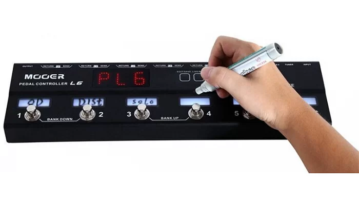 Програмований контролер для гітарних педалей ефектів MOOER PEDAL CONTROLLER PCL6, фото № 4