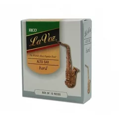 Трости для альт саксофона RICO La Voz - Alto Sax Medium Hard - 10 Box