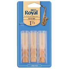 Трости для альт саксофона RICO Rico Royal - Alto Sax #1.5 - 3-Pack