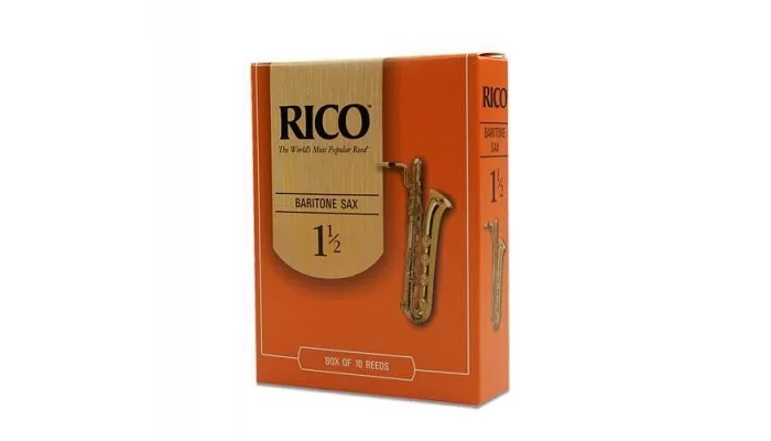 Тростини для баритон саксофона RICO Rico - Baritone Sax # 2.5 - 10 Box