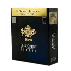 Тростина для кларнета Bb, RICO Grand Concert Select - Bb Clarinet # 2.5