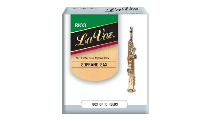 Тростина для сопрано саксофона RICO La Voz - Soprano Sax Medium