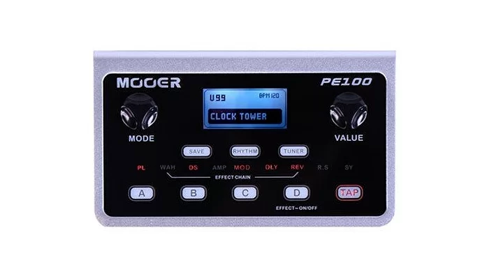 Гитарный процессор эффектов MOOER PE100, фото № 1