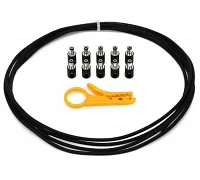 Комплект роз'ємів для педалборд LAVA CABLE LCDCKT-B Tightrope Solder Free DC Kit (Black)