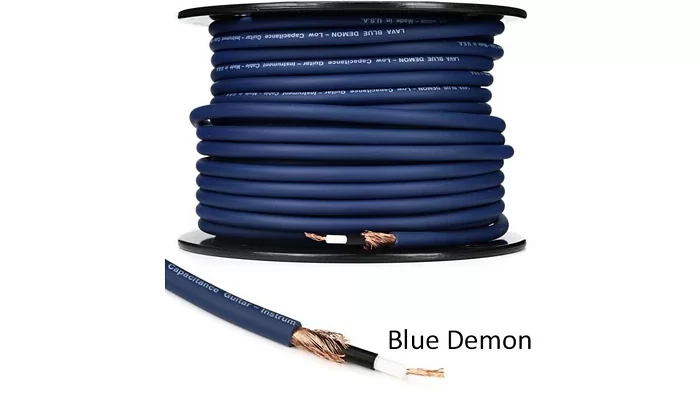 Инструментальный кабель Jack 6,3 - Jack 6,3 LAVA CABLE LCBD BULK Blue Demon