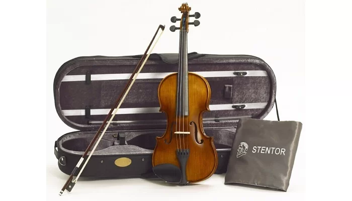 Акустическая скрипка STENTOR 1542/E GRADUATE VIOLIN OUTFIT 1/2, фото № 3