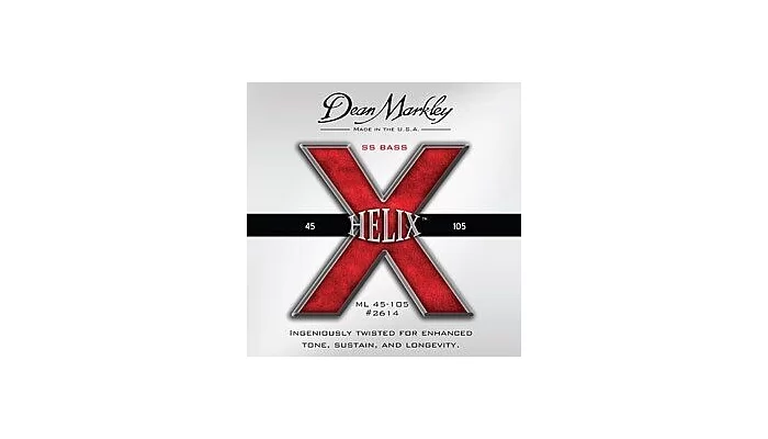 Струни для бас-гітари DEAN MARKLEY 2614B HELIX HD BASS SS ML5 (45-128)